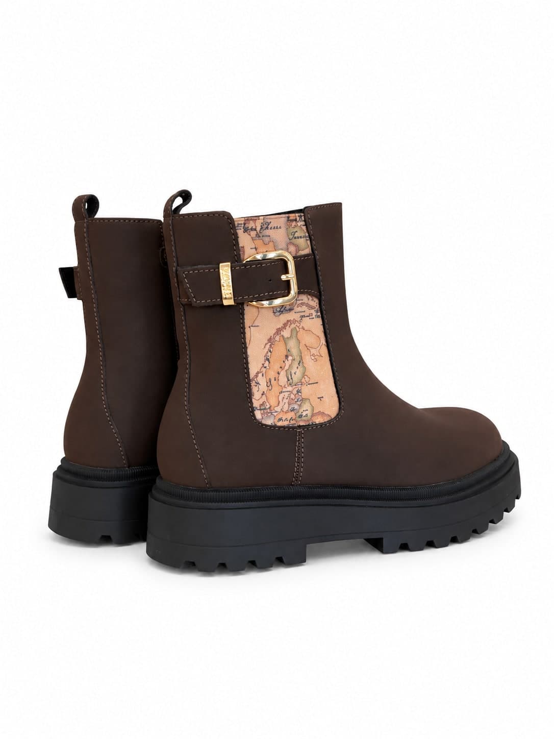 Alviero Martini 1 Classe stivaletti chelsea donna marrone scuro - 3