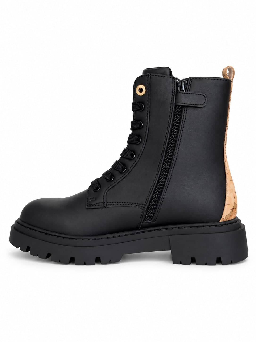 Alviero Martini 1 Classe anfibi donna neri con zip - 7