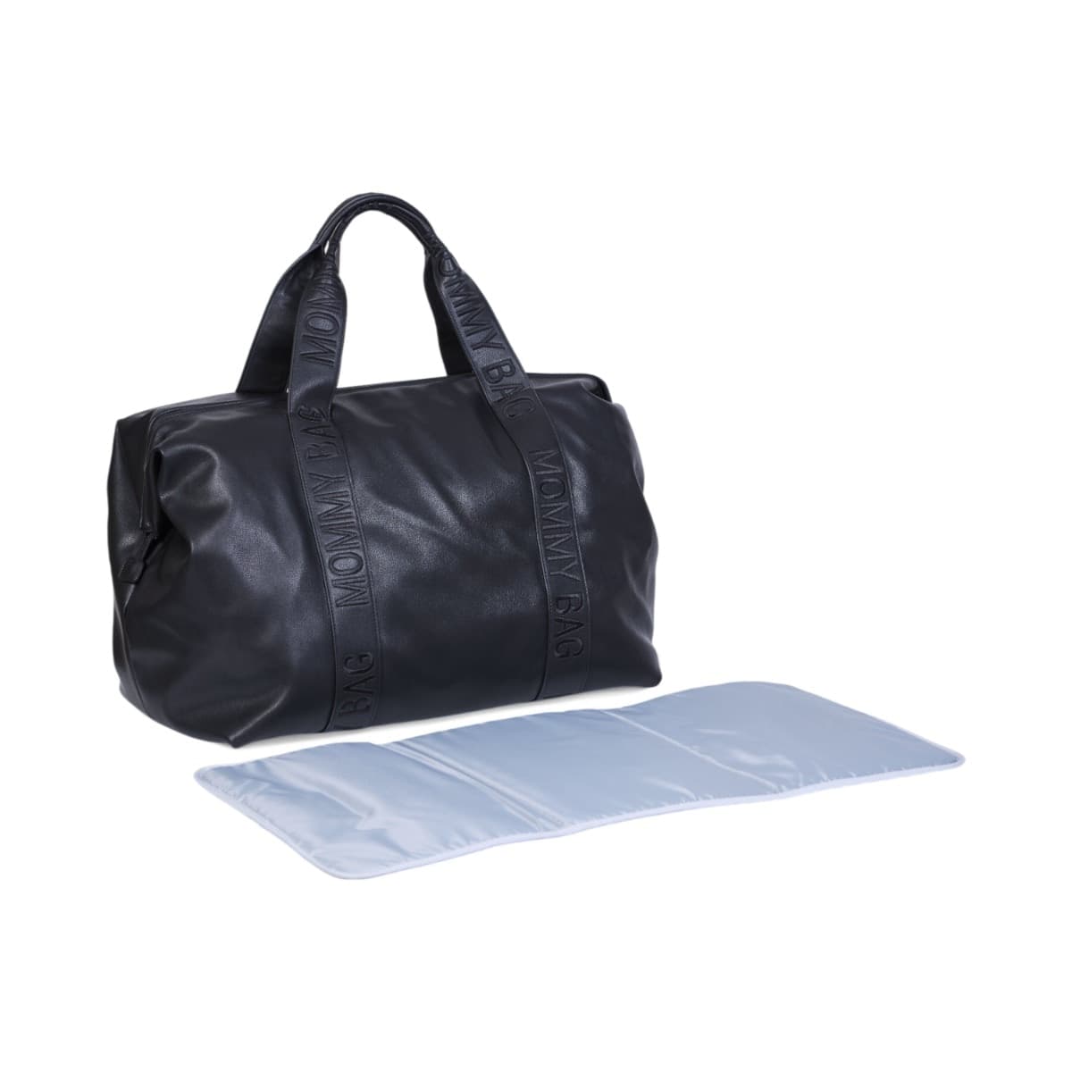 Borsa Fasciatoio Childhome Mommy Bag ® Vegan Leather - Black - 3