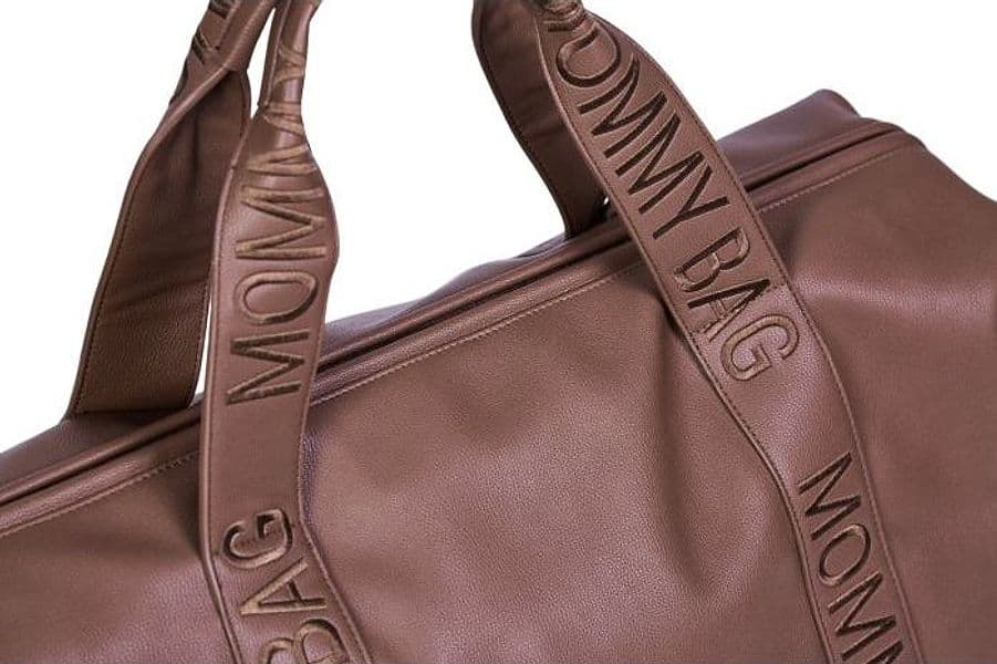 Borsa Fasciatoio Childhome Mommy Bag ® Vegan Leather - Dark Brown - 4