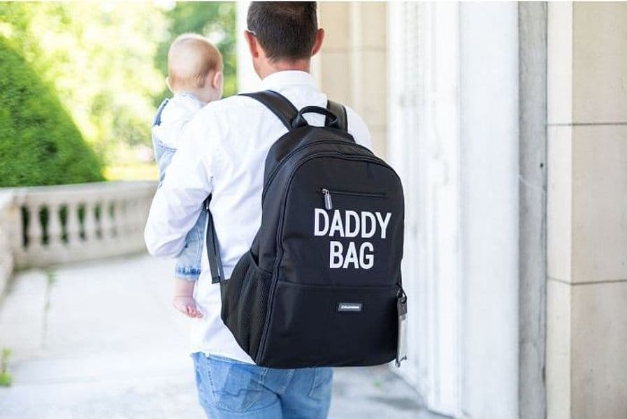Zaino Childhome Daddy Bag Nero - 5