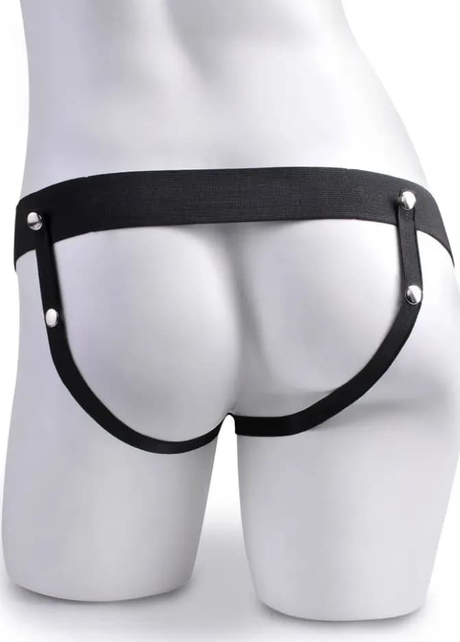 Strap-On Cavo Squirting Pipedream Fetish Fantasy 23 cm con Harness e Testicoli - 5