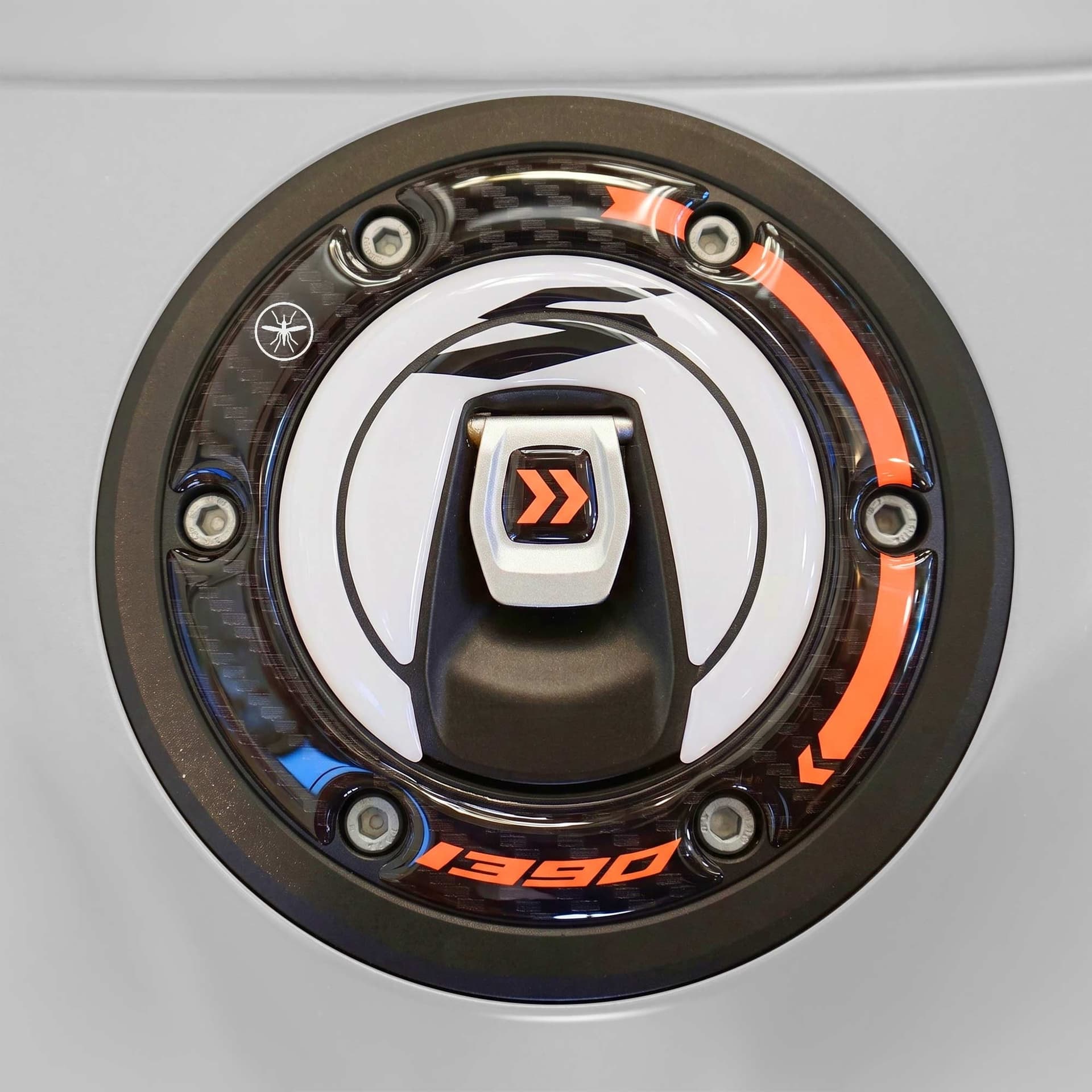Adesivo 3D Tappo moto compatibile con KTM 1390 Super Adventure S 2026 - 13
