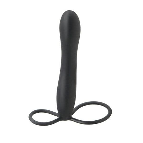 Cock Ring Pipedream Fetish Fantasy Elite Double Trouble Silicone Doppia Penetrazione 15 cm Sex Toy - 3