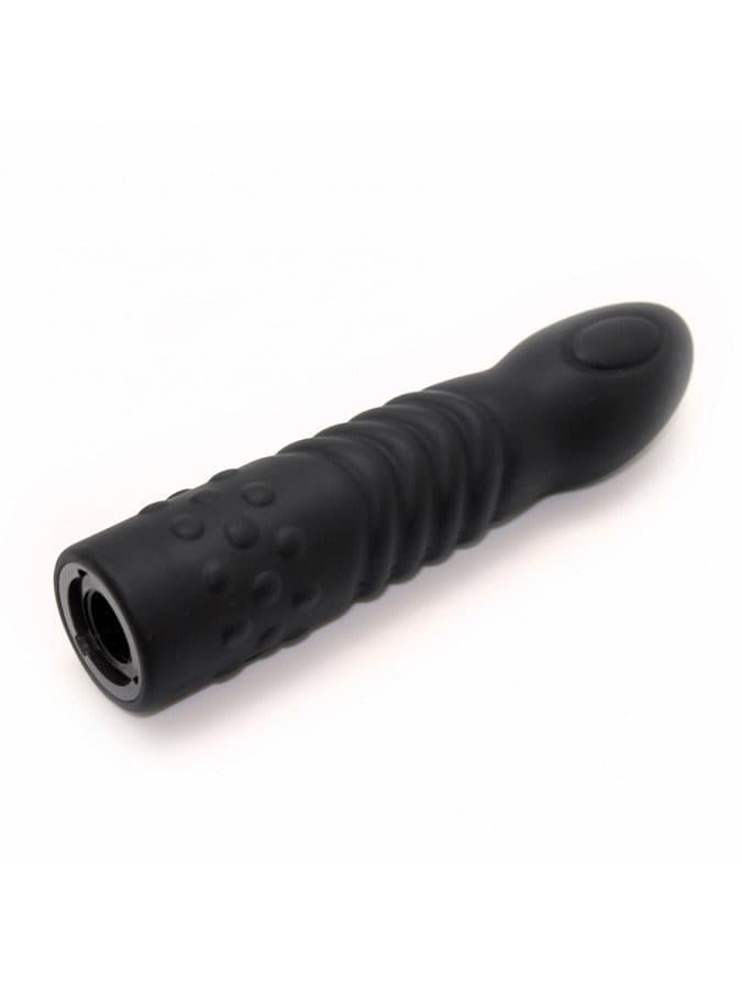 Strap-On Rimba Bondage Play 16 cm Silicone Nero Harness Regolabile Dildo Intercambiabile Sex Toy - 6
