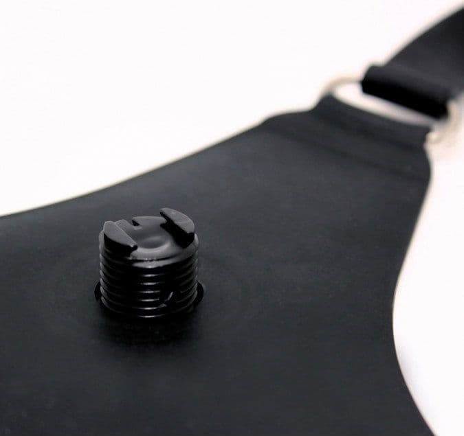 Strap-On Rimba Bondage Play 16 cm Silicone Nero Harness Regolabile Dildo Intercambiabile Sex Toy - 8
