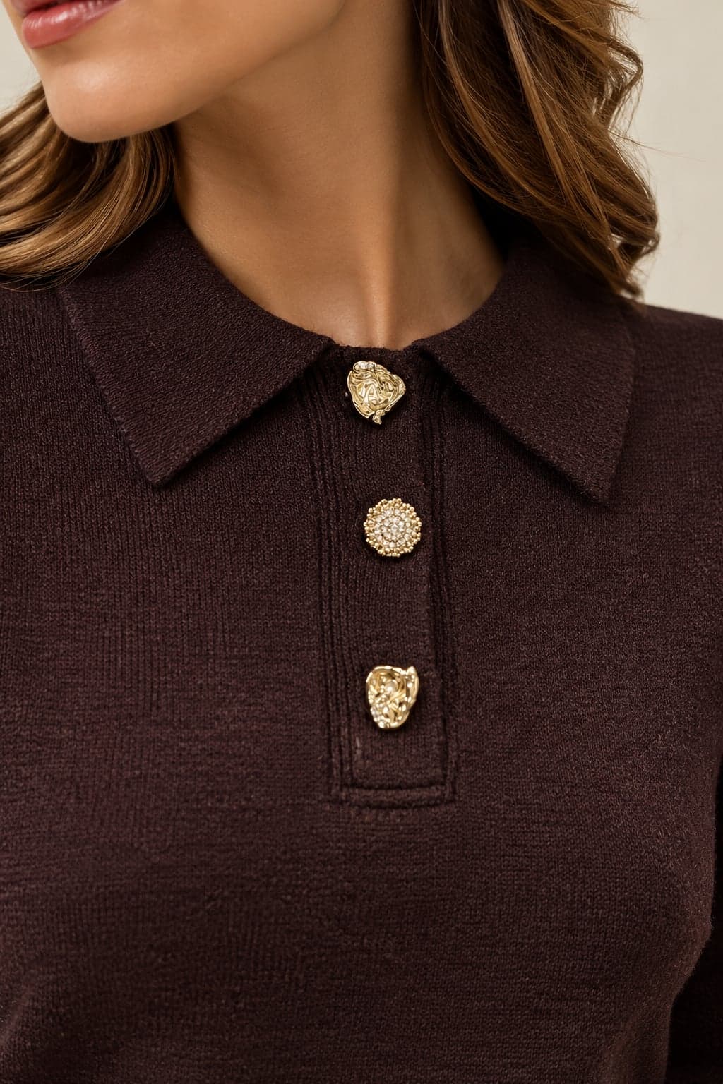POLO BOTTONI GIOIELLO VISCOSA G7 - 3