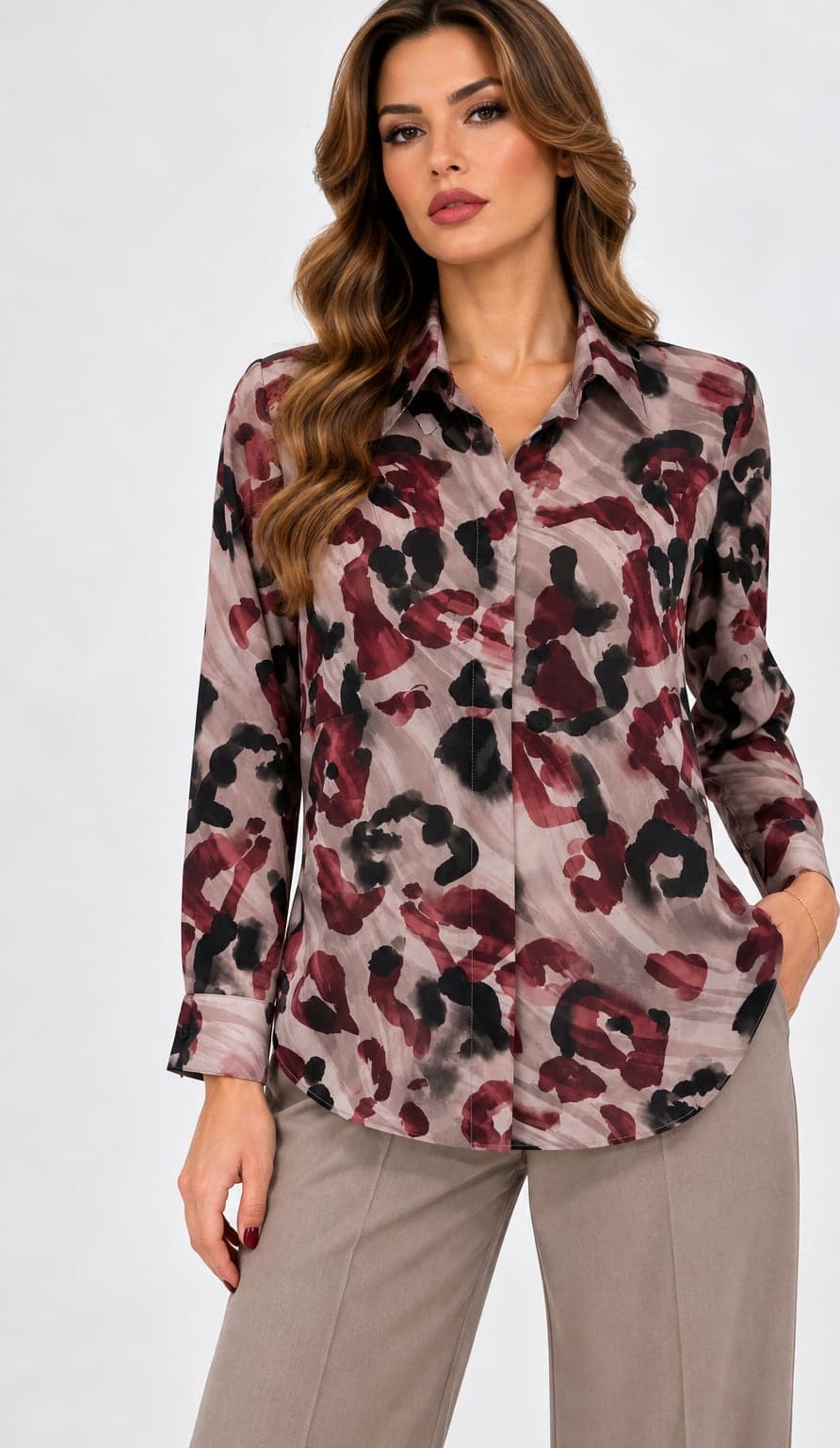 CAMICIA STAMPA ANIMALIER