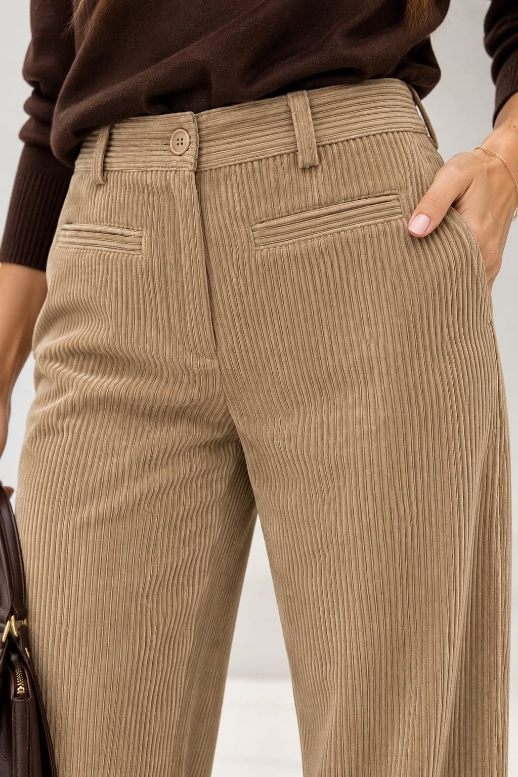 PANTALONE TASCA FILETTO VELLUTO ROCCIATORE - 2