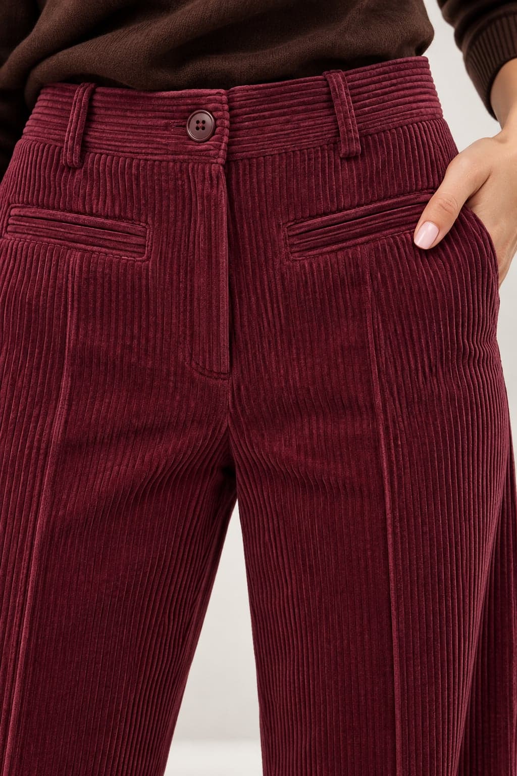 PANTALONE TASCA FILETTO VELLUTO ROCCIATORE - 3