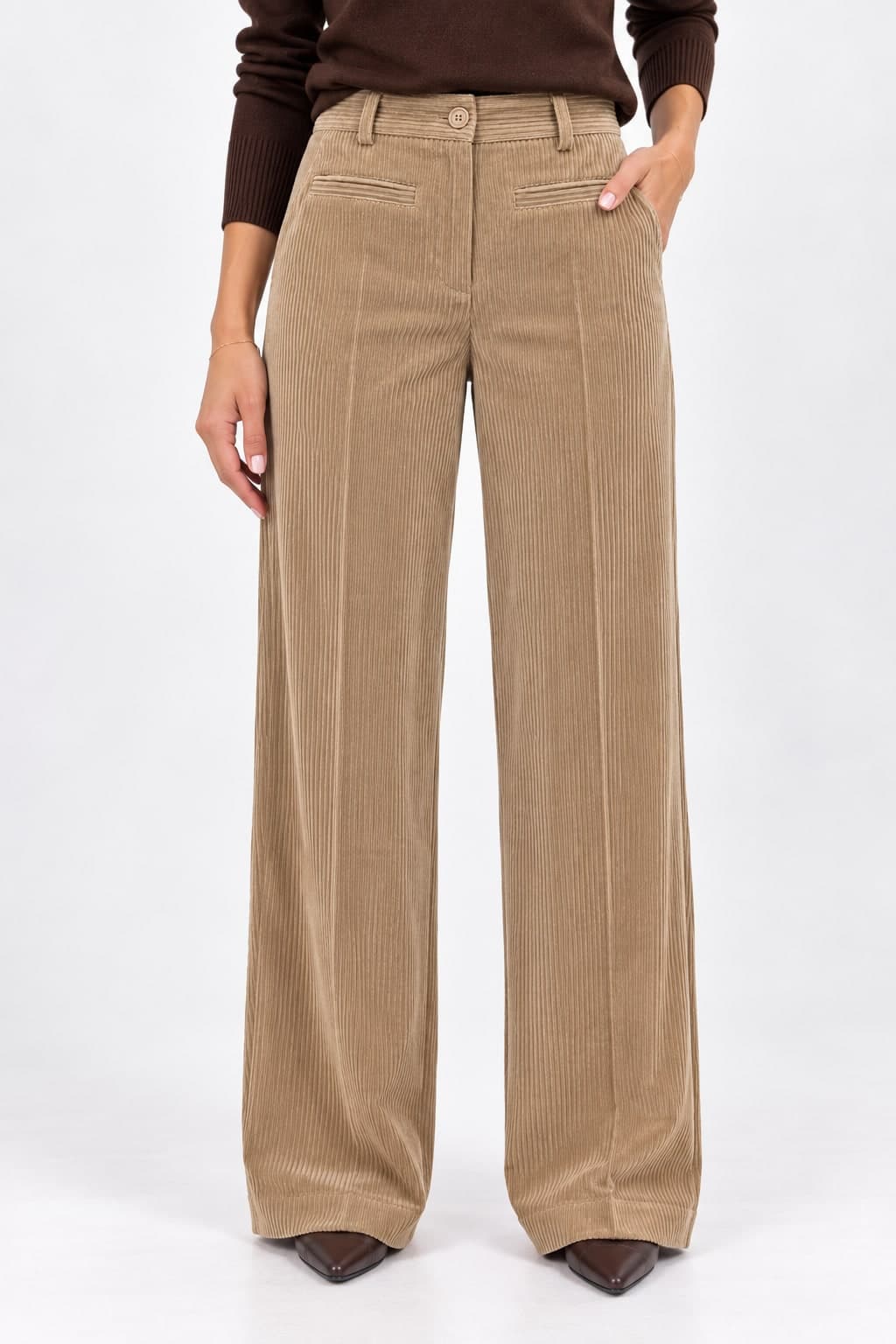 PANTALONE TASCA FILETTO VELLUTO ROCCIATORE - 5