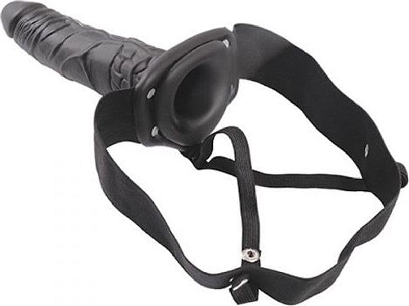 Strap-On Cavo Real Rapture Air Feeling 20,5 cm Nero Harness Regolabile Dildo Realistico Sex Toy - 2