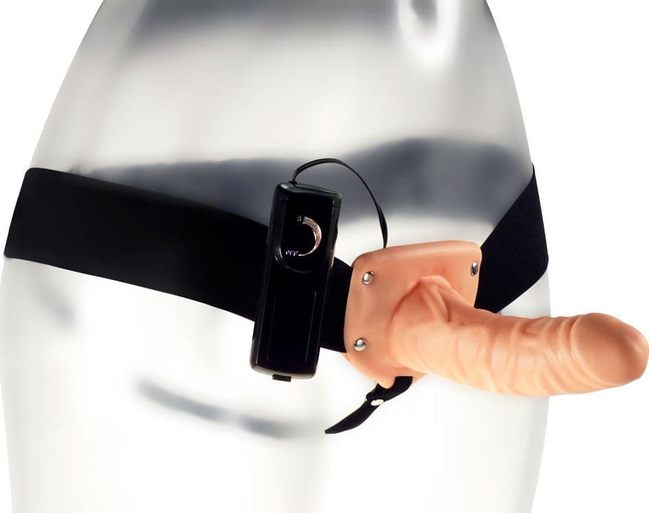Strap-On Vibrante Me You Us The Extender 15 cm Cavo PVC Harness Elastico Telecomando Sex Toy - 3