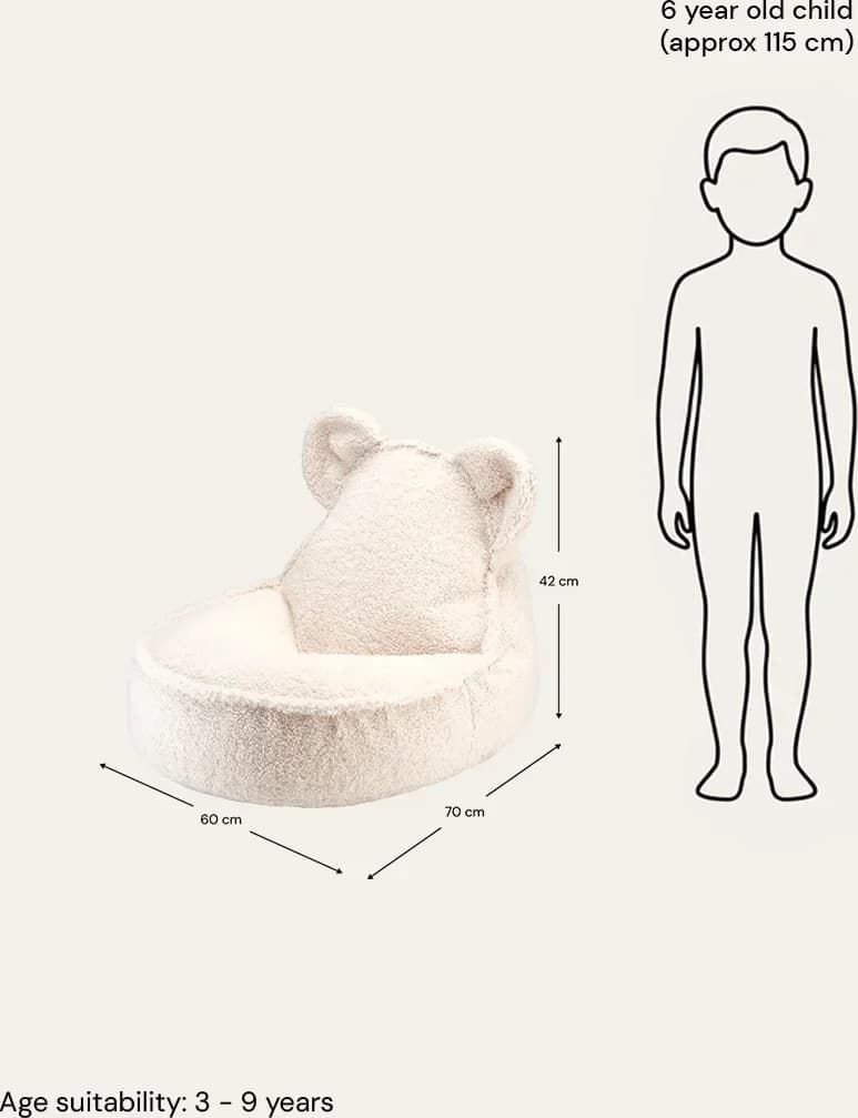 Pouf Wigiwama a forma di Orsetto - 3