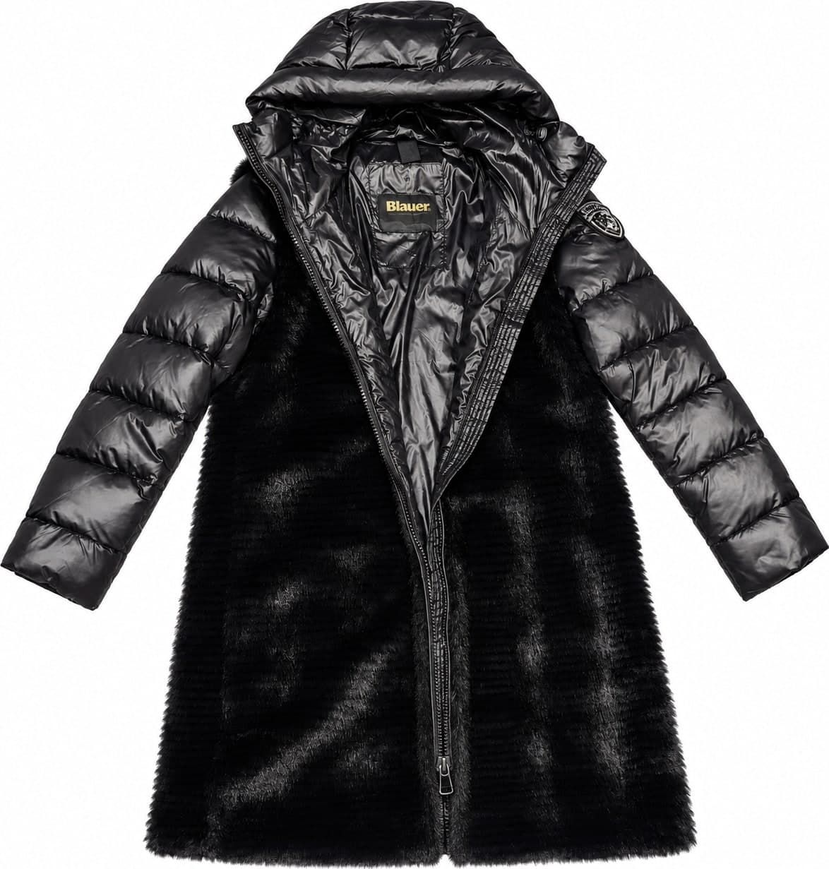 Blauer Giubbotto donna lungo trench mod Aspen 26WBLDK01223-007685-999 - 2