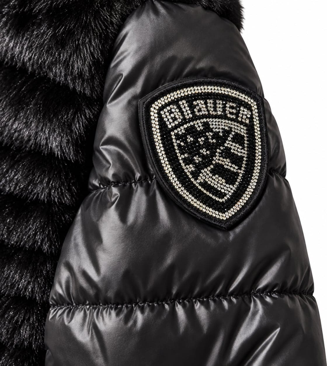 Blauer Giubbotto donna lungo trench mod Aspen 26WBLDK01223-007685-999 - 4