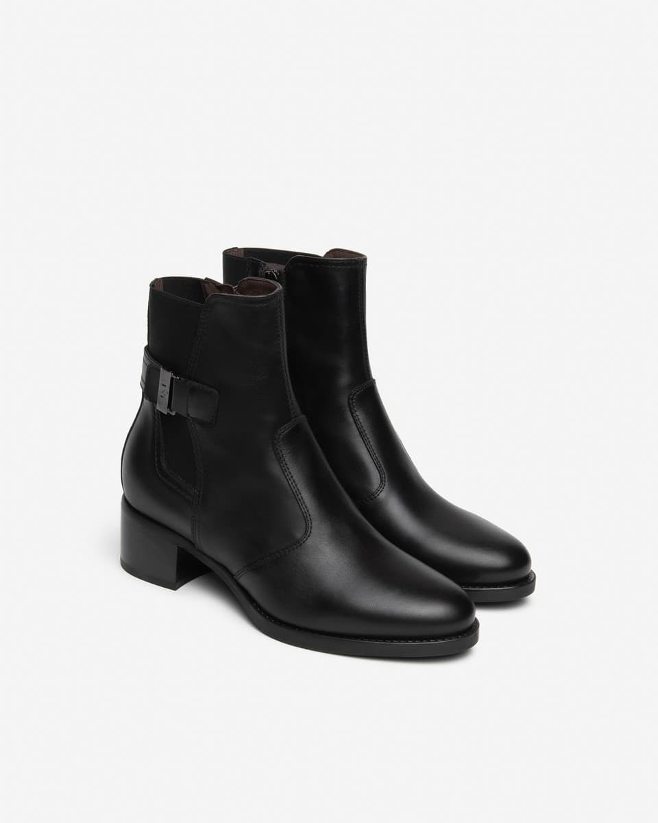 Nero Giardini stivaletti donna in pelle nero I617213D100 - 2
