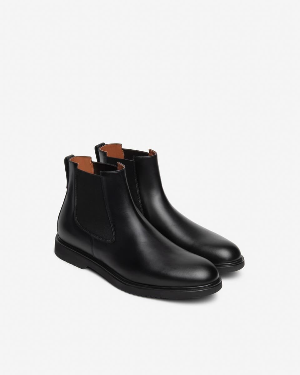 Nero Giardini stivaletti chelsea in pelle nero I601264U100 - 2
