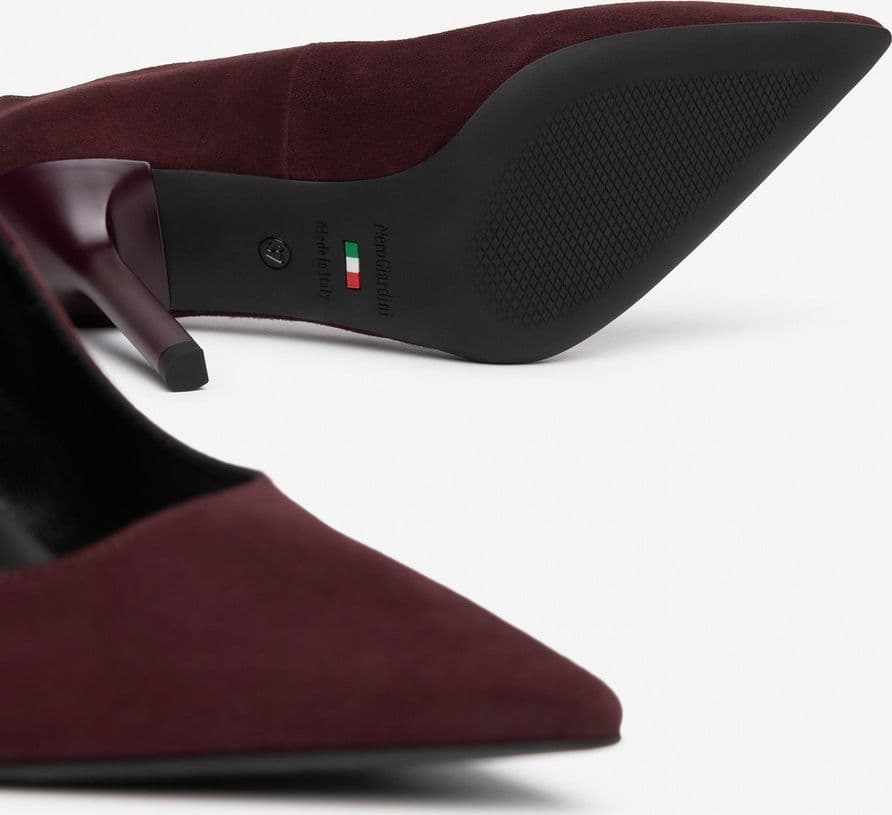 Nero Giardini decolte in camoscio bordo' I617570DE613 - 4