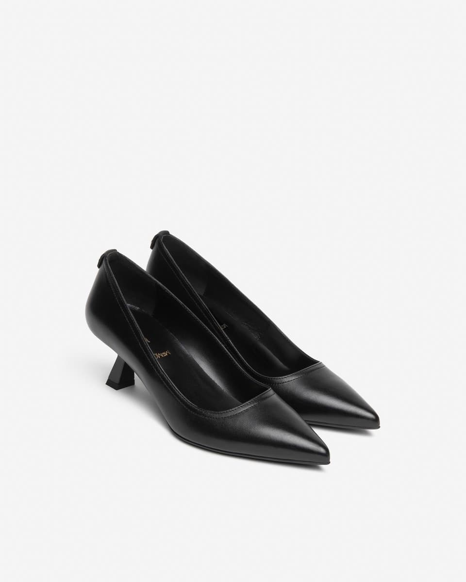 Nero Giardini decolte in pelle nero I617620DE100 - 2