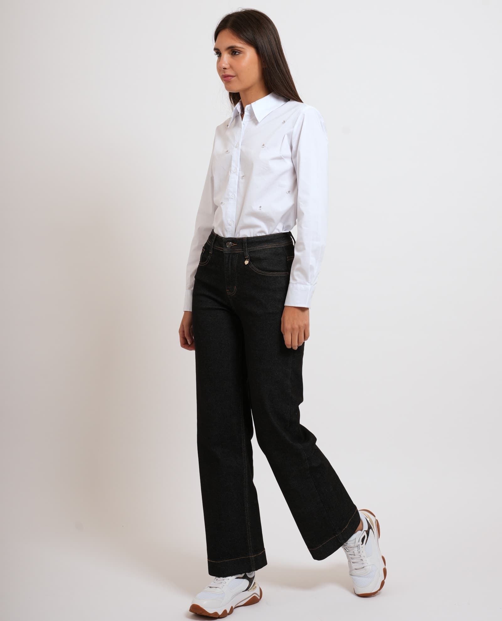 Denny Rose  Jeans Nero - 2