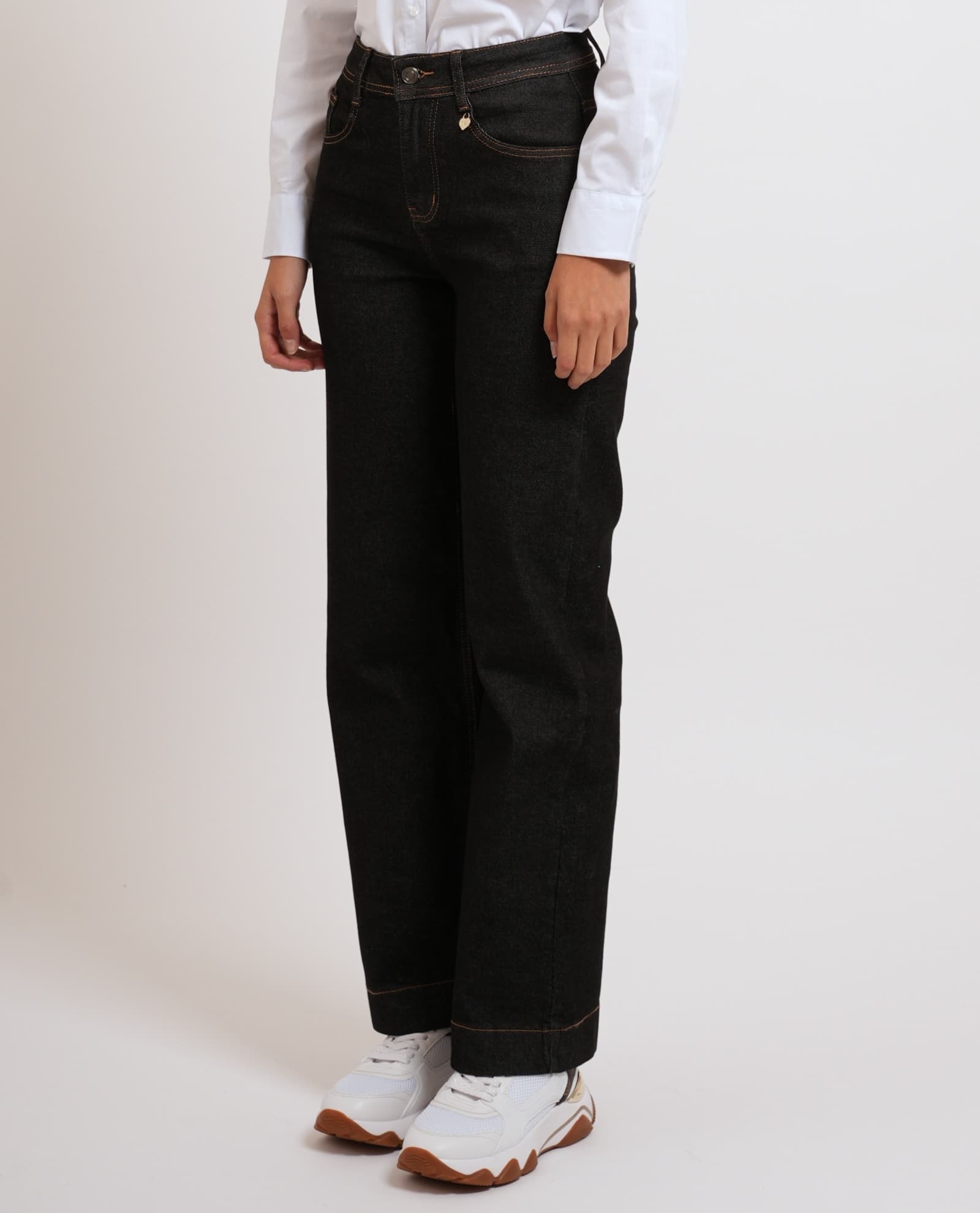 Denny Rose  Jeans Nero - 3