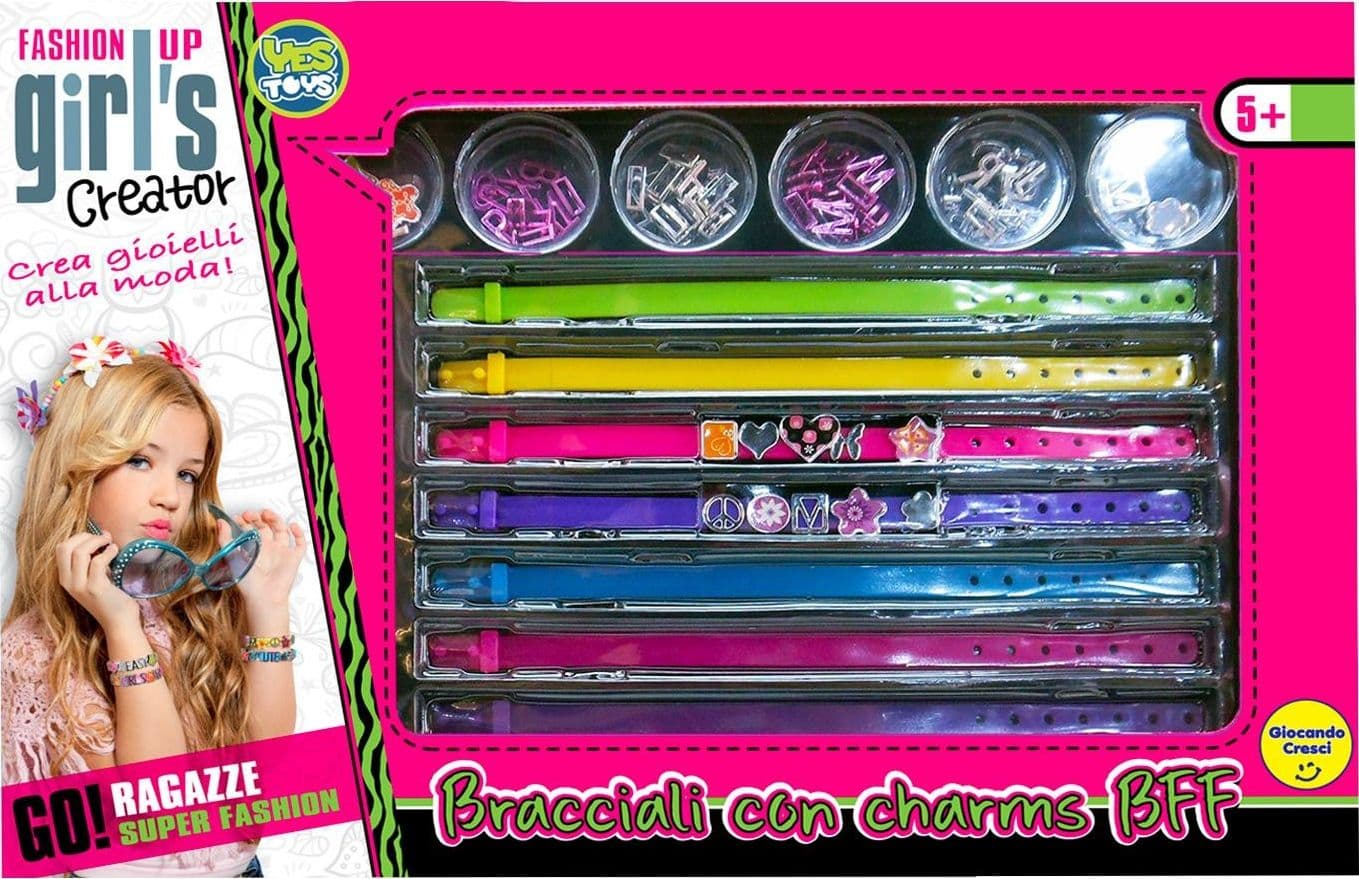 Braccialetti colorati con Charm - 2