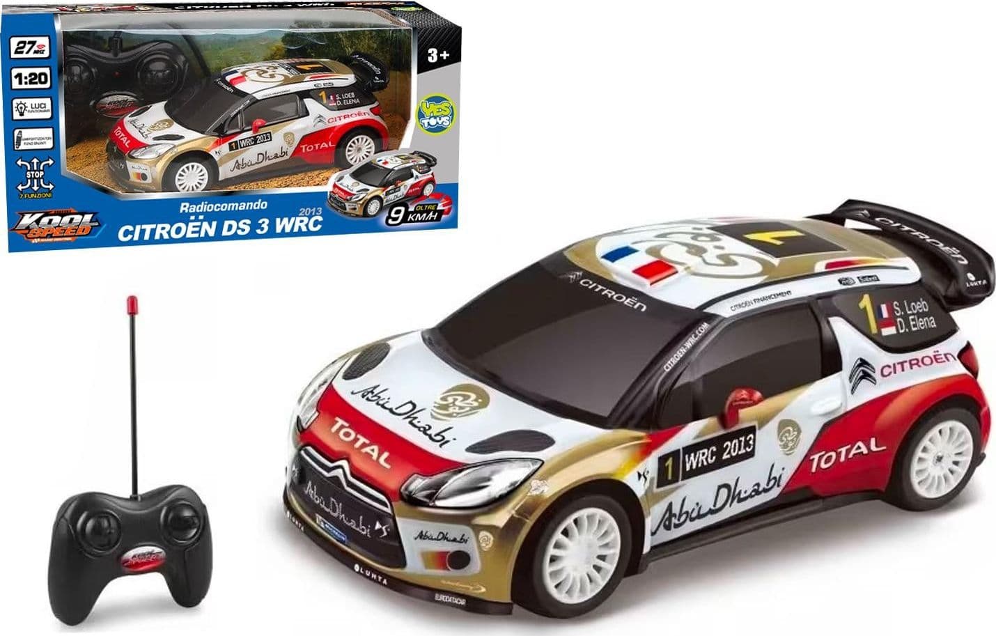 Citroen DS 3 Rally R/C 1:20 - 2