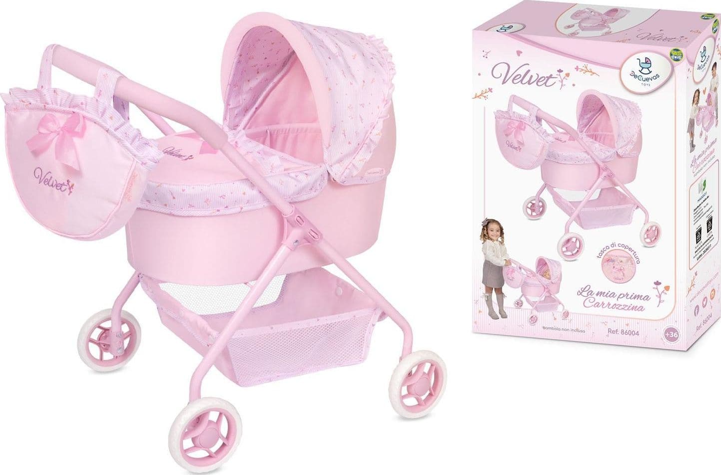 Prima Carrozzina con Borsa Velvet - 2