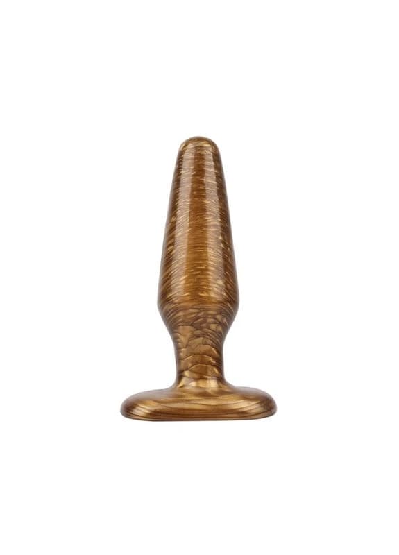 Plug Anale Chisa Dark Muscle Stag Kaufmann 13,7 cm Gold con Ventosa - 2