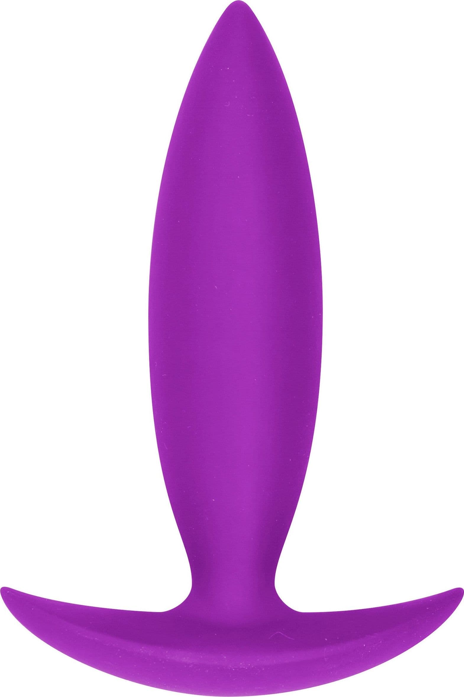 Plug Anale ToyJoy Bubble Butt Player Starter 10 cm Silicone Viola - 2