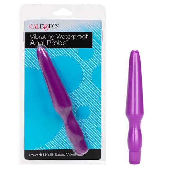Stimolatore Anale Vibrante CalExotics 16,5 cm Viola Waterproof Multi Speed - 5