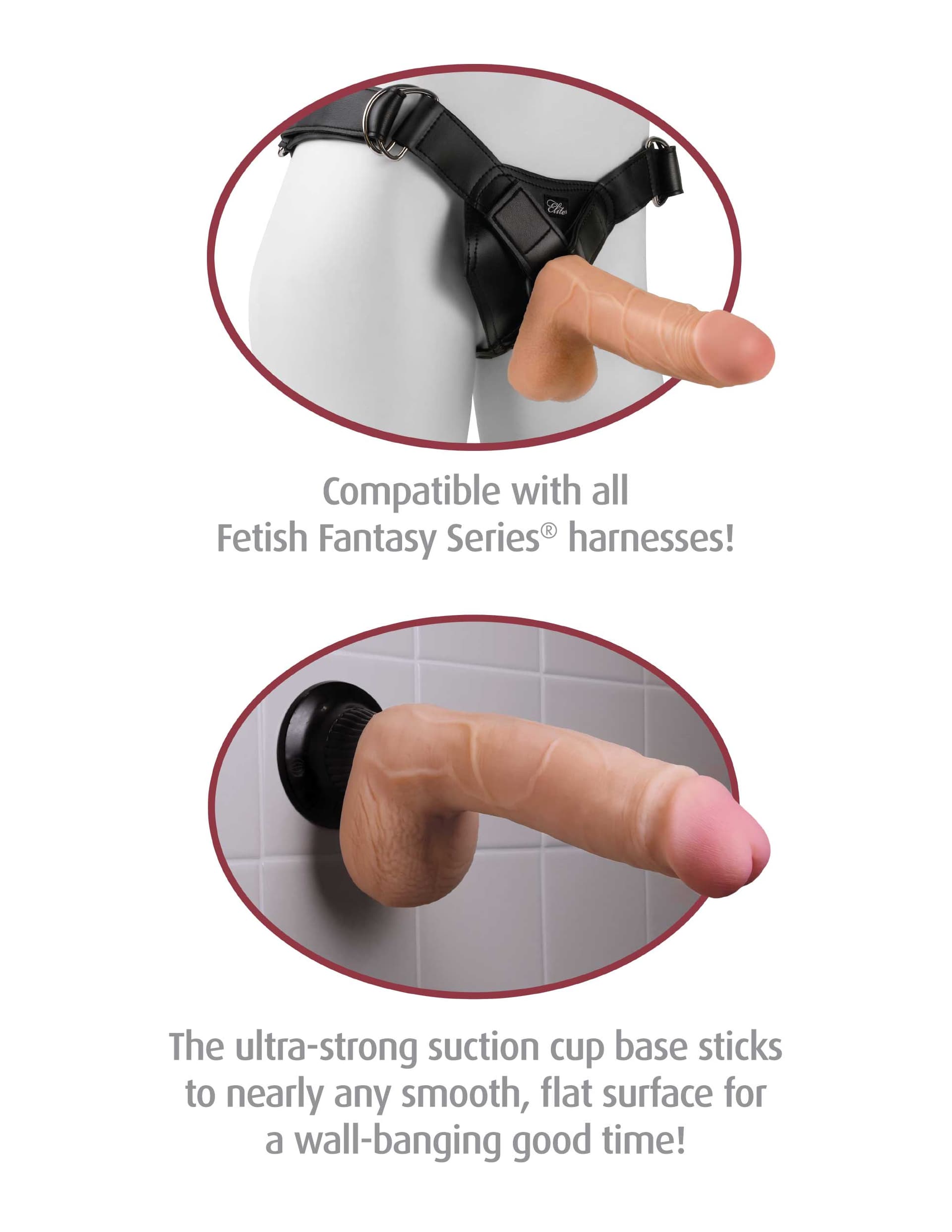 Dildo Vibrante Pipedream Real Feel Deluxe No.1 17 cm Waterproof Ventosa - 5