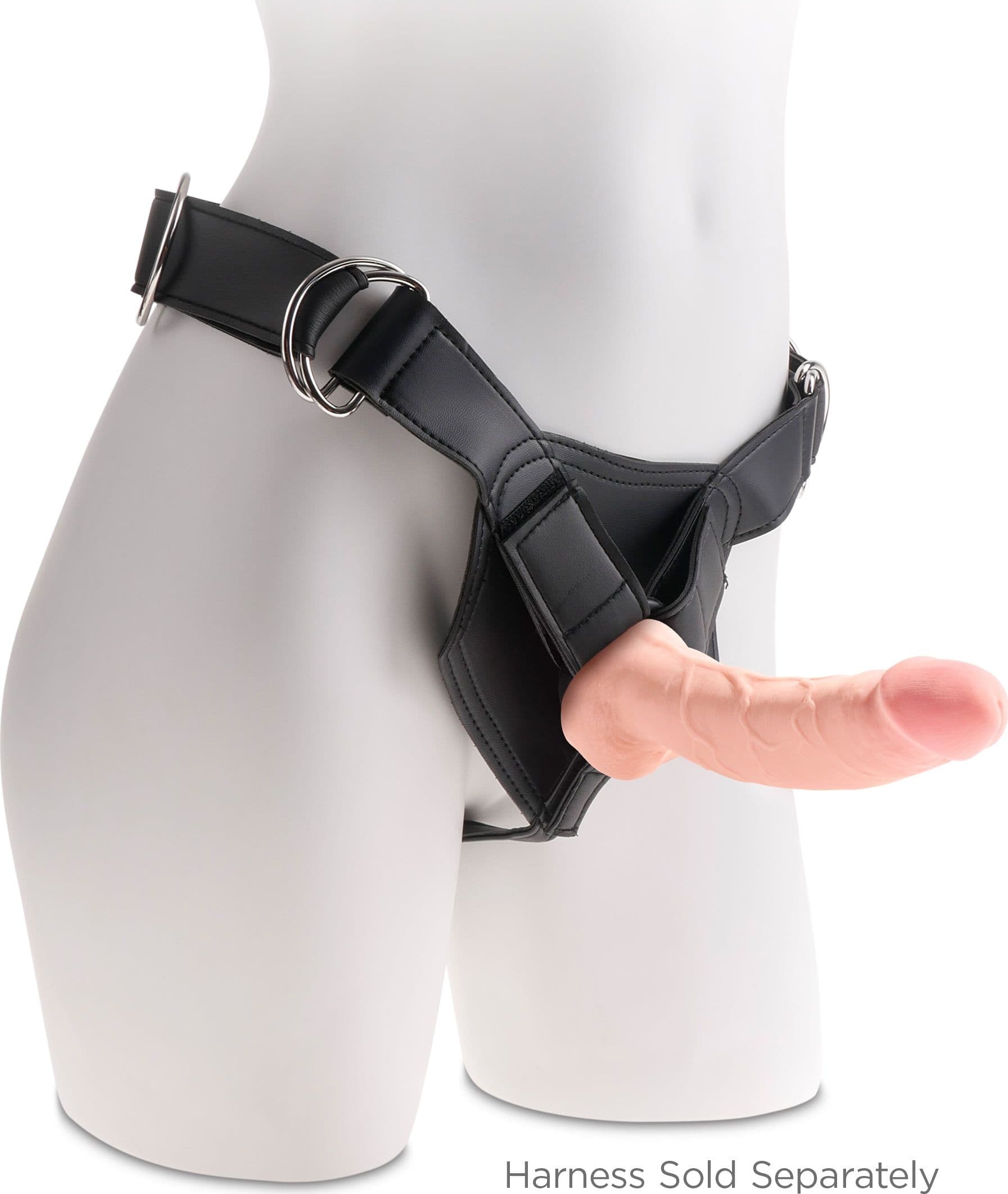 Dildo Realistico Pipedream King Cock Plus 20 cm Triple Density Ventosa - 6