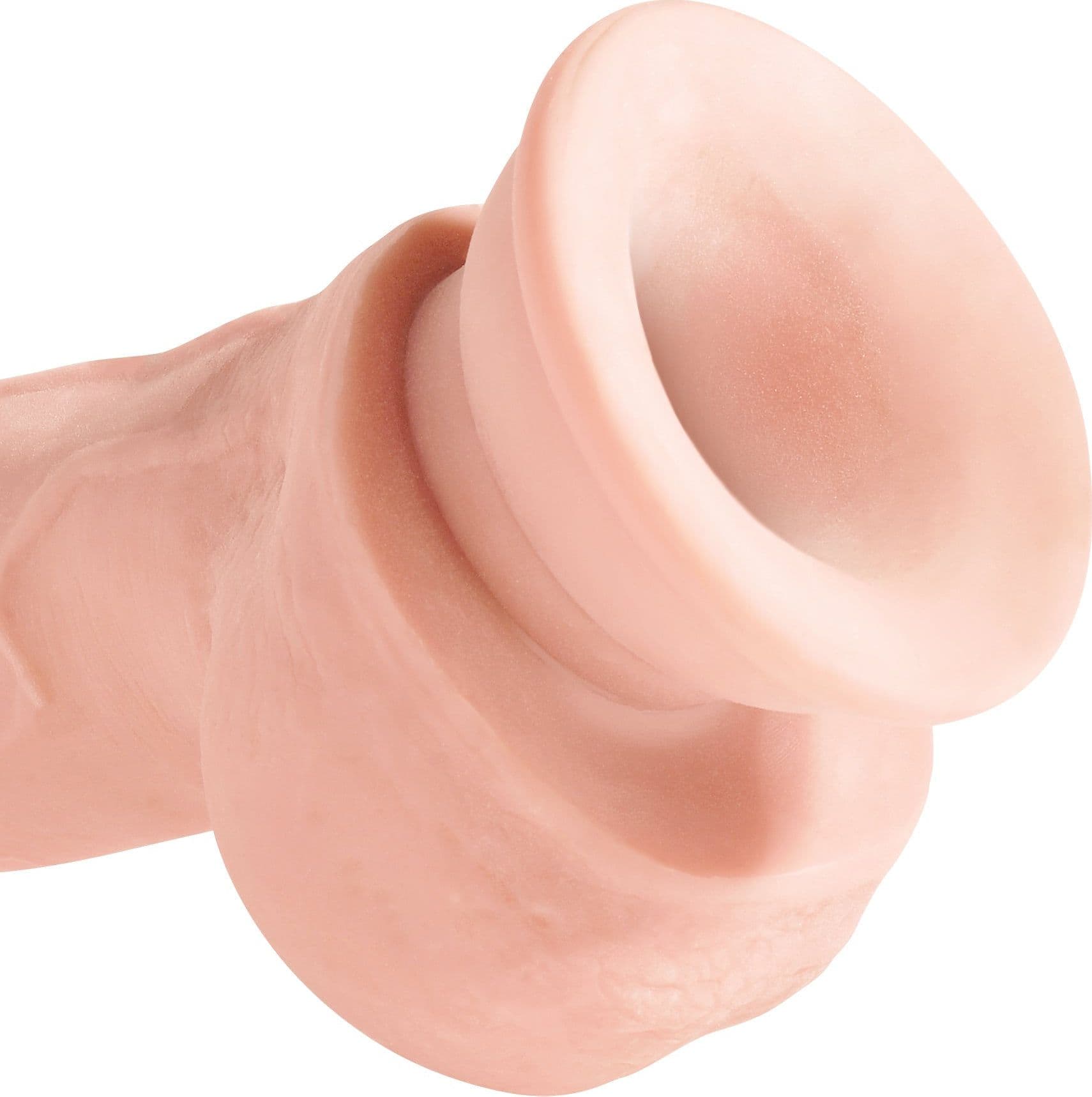 Dildo Realistico Pipedream King Cock Plus 20 cm Triple Density Ventosa - 7
