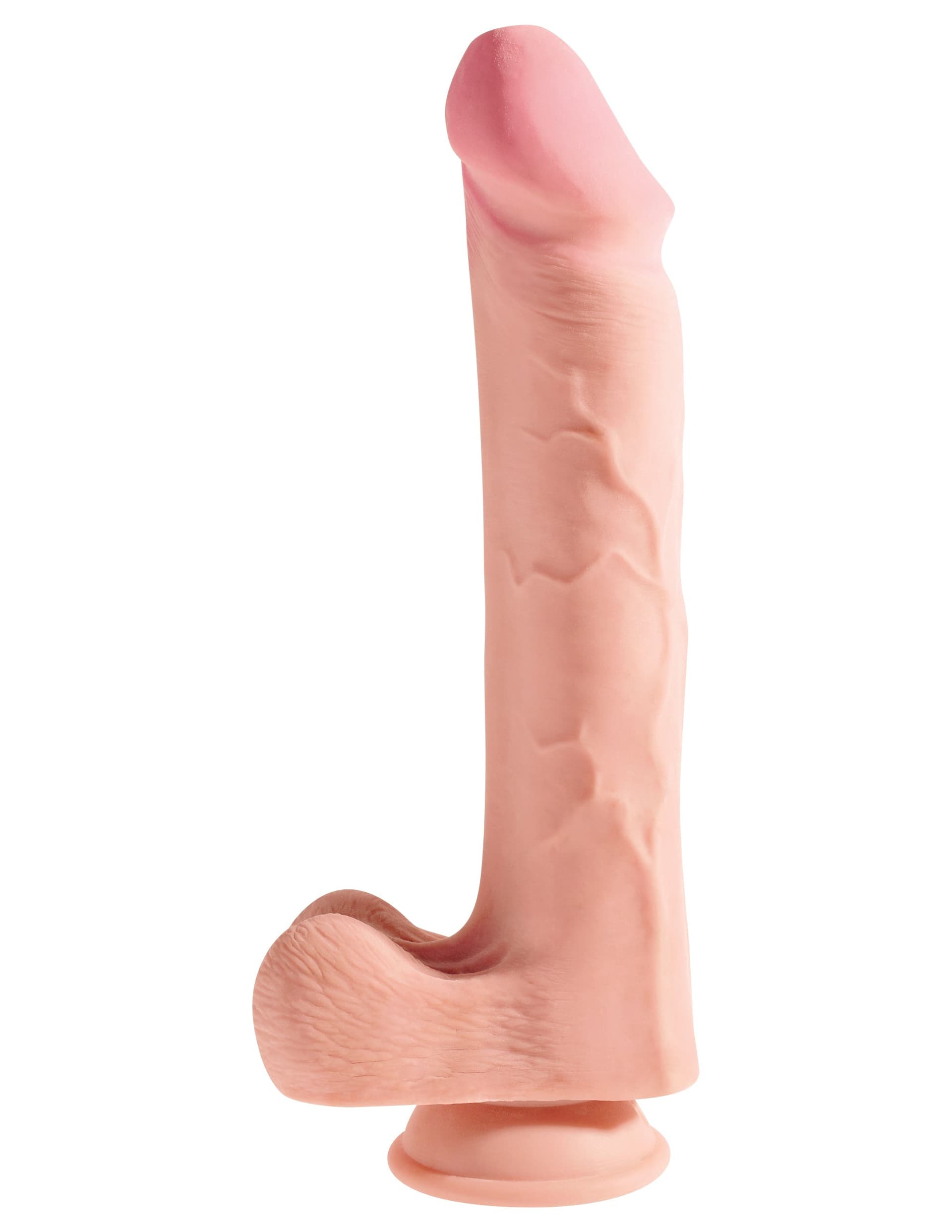 Dildo XXL Pipedream King Cock Plus 30 cm Triple Density con Ventosa - 2