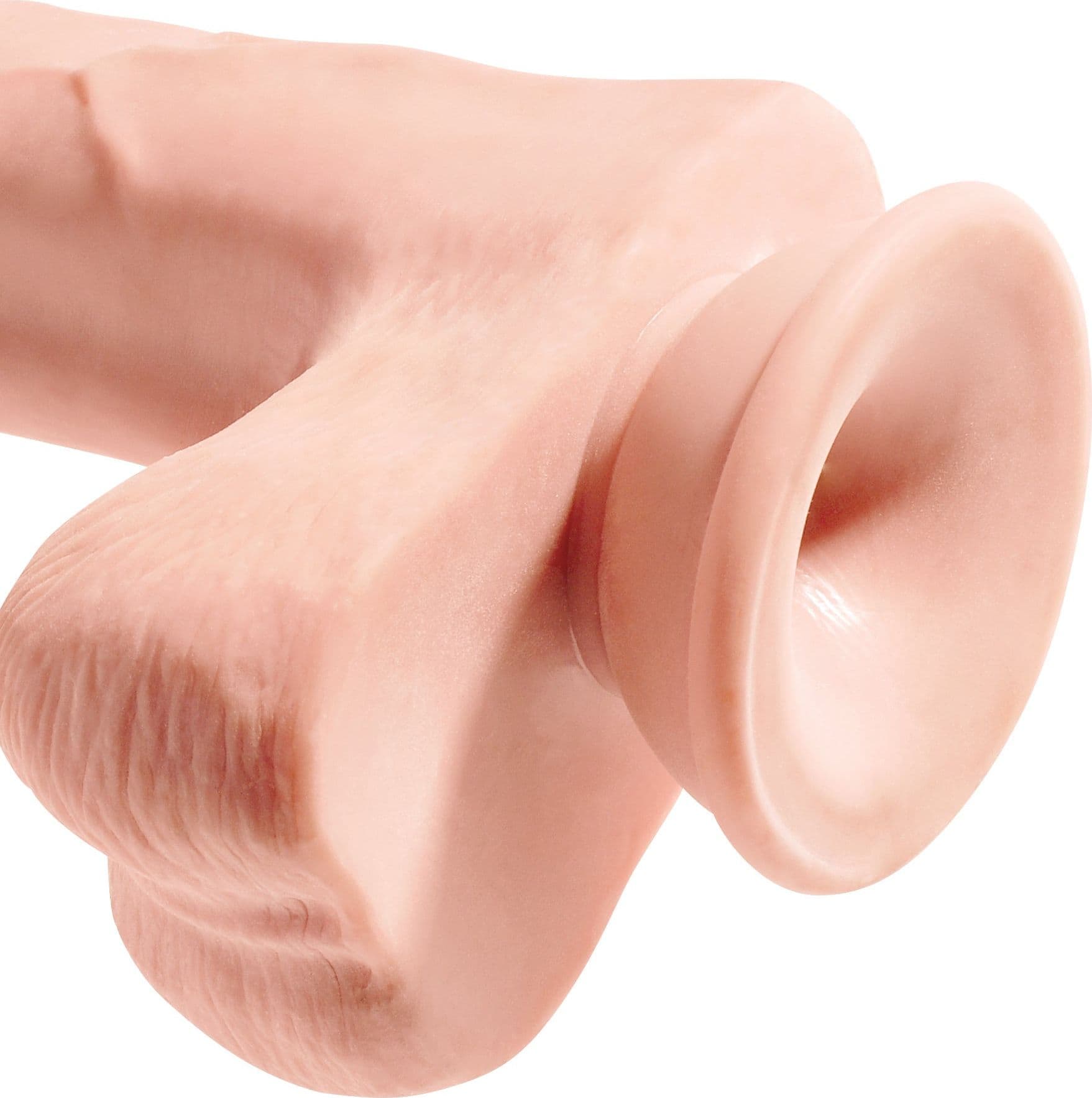 Dildo XXL Pipedream King Cock Plus 30 cm Triple Density con Ventosa - 7