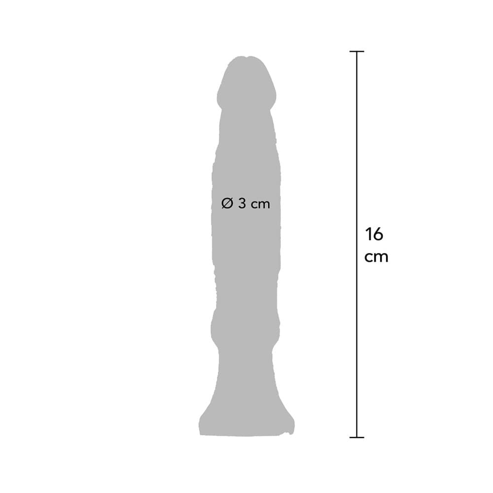 Dildo Anale ToyJoy Anal Play Starter 16 cm TPE con Base Svasata - 3