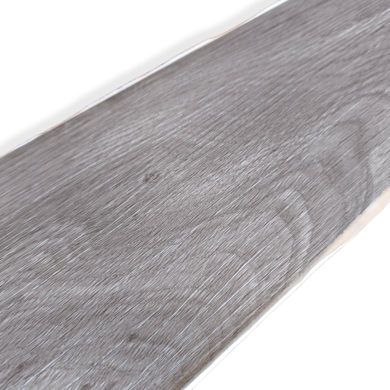Pavimento LVT Autoadesivo Effetto Rovere Grigio Perla 914x152x2 mm – Antigraffio, Resistente all'Acqua e Ignifugo - 6