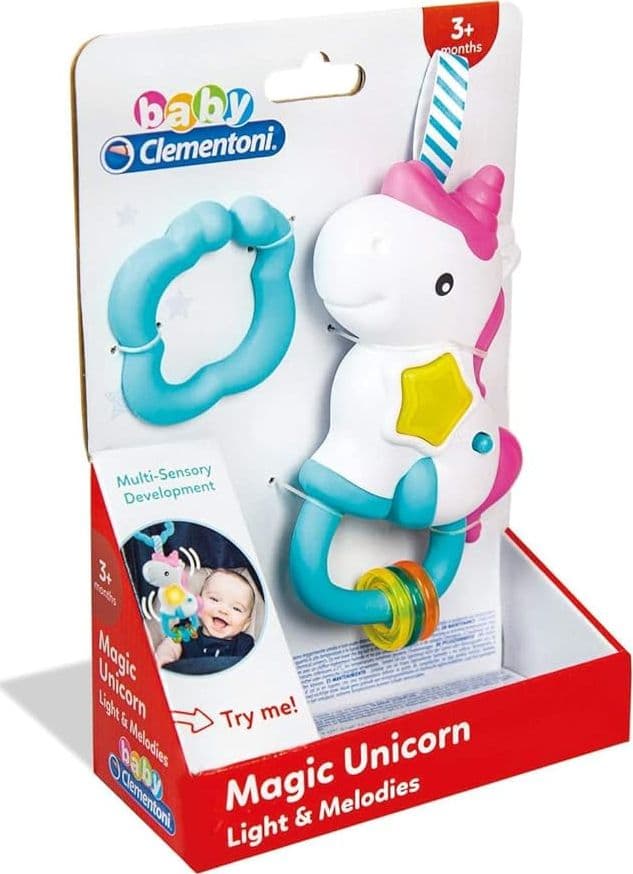 Clementoni - Sonaglio Interattivo Unicorno 17333 - 2