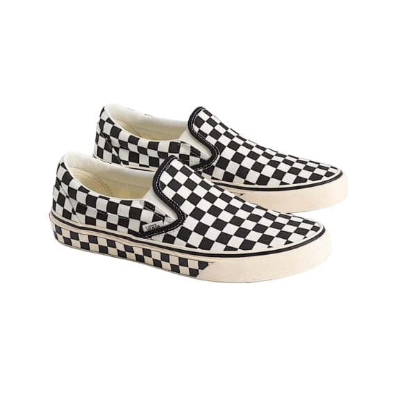 sneakers Vans Slip-On black white checkerboard - 2