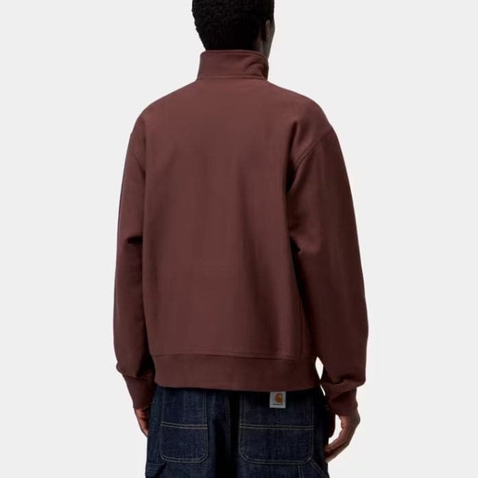 Felpa Carhartt American Script Bordeaux - 3