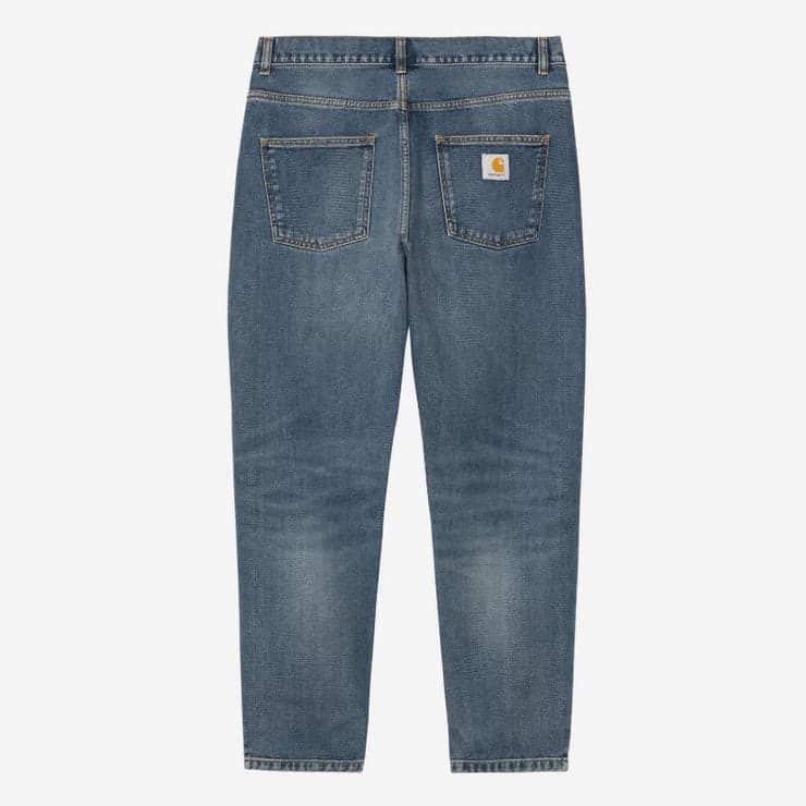 Pantalone Carhartt Newell DK Used Wash Blue - 2