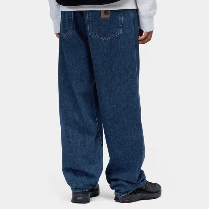Pantalone Carhartt Aaron Pant Stone Wash Blue - 3