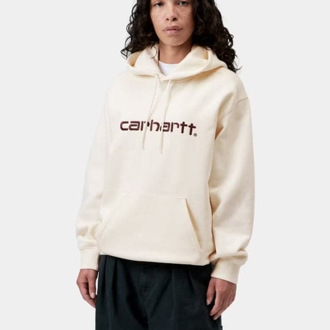 Felpa Carhartt W Hood Carhartt Grey - 3