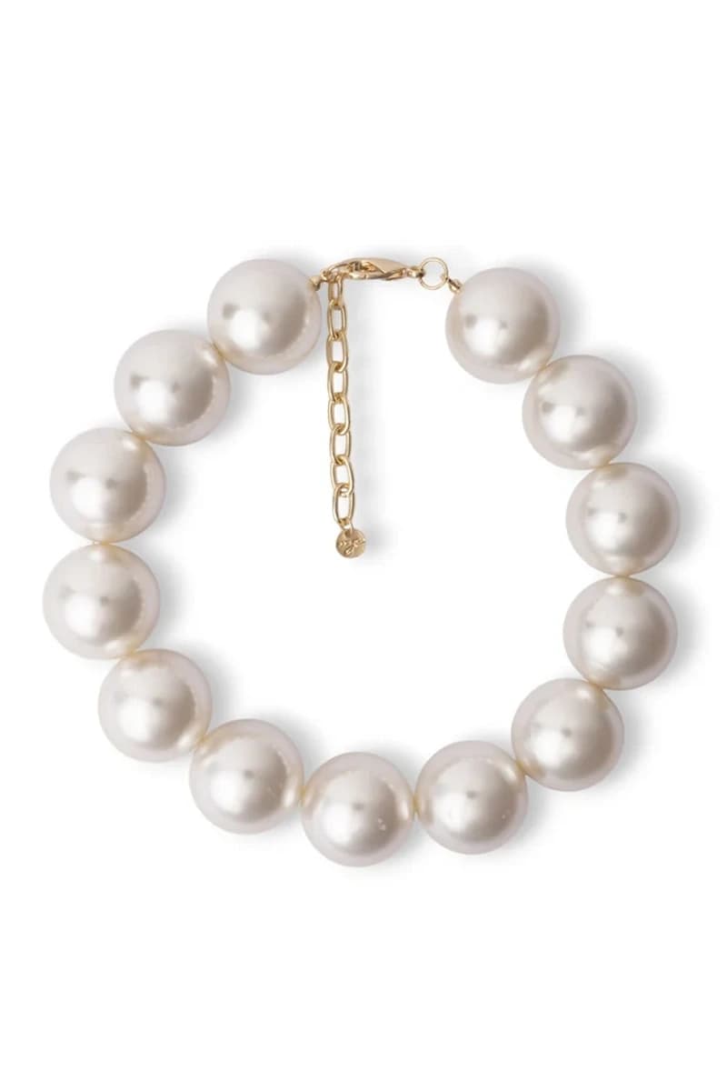 Collana girocollo con boules da 30 mm e perle in vetro | MYA ACCESSORIES - 2