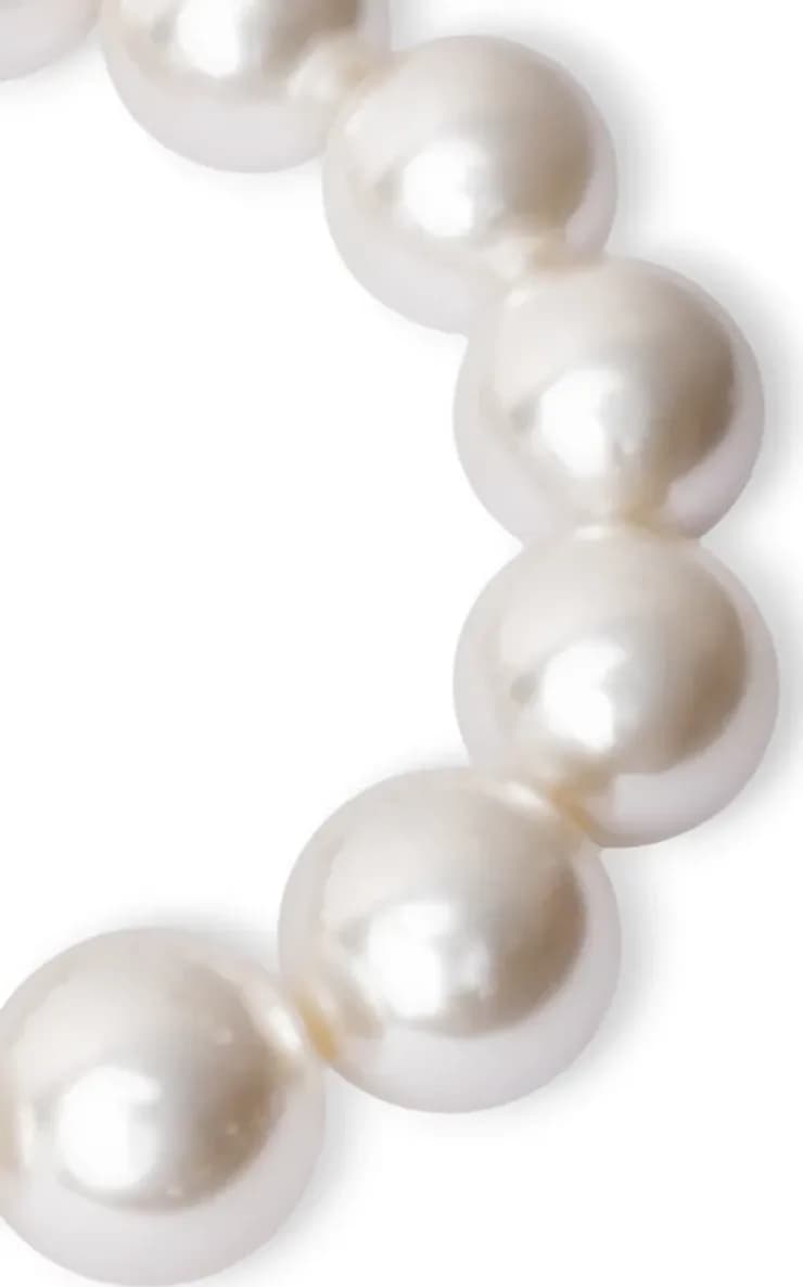Collana girocollo con boules da 30 mm e perle in vetro | MYA ACCESSORIES - 3