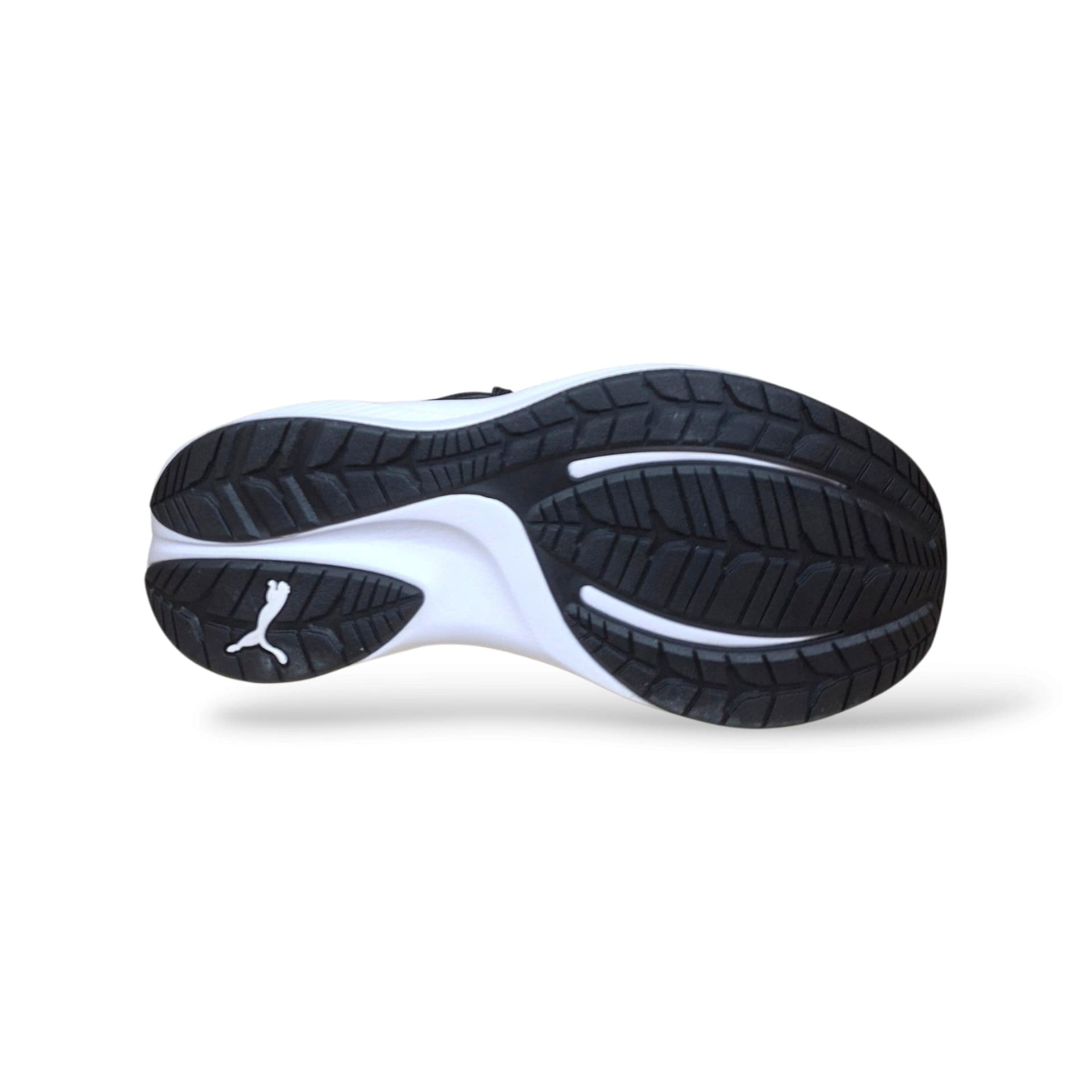 Sneakers Puma Skyrocket ragazzo nero-bianco in tessuto, con lacci, taglie 36-38,5 - 5