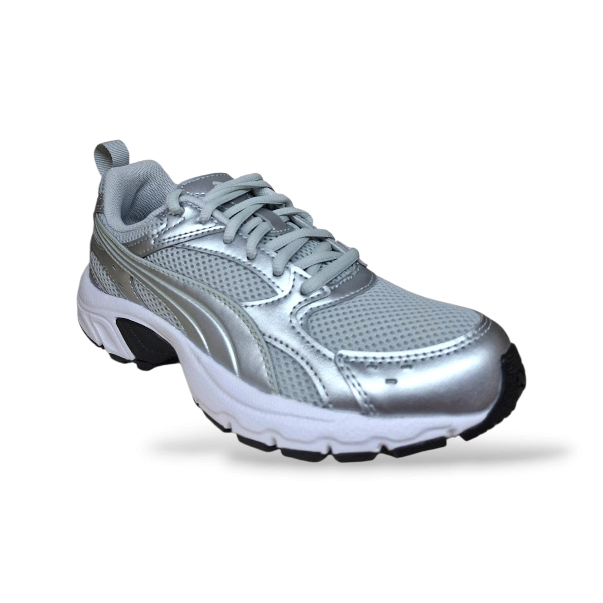 Sneakers Puma Milenio Tech grigio-bianco in tessuto, taglie 36-38,5 - 2