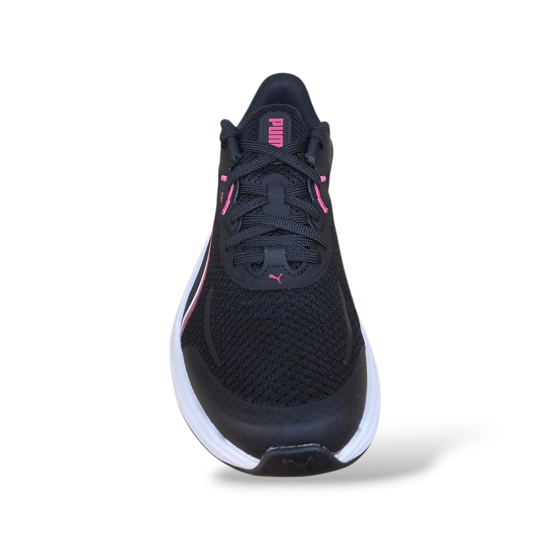 Sneakers Puma Skyrocket bambina nero-fucsia in tessuto, con lacci, taglie 36-38,5 - 4